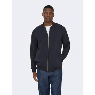 Only & Sons sweatvest zwart