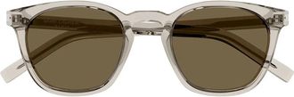 Saint Laurent Sunglasses Sl 28 047 Beige/Brown Unisex