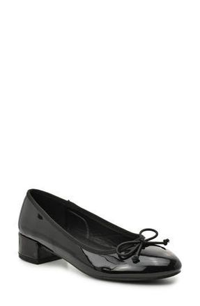 Nicole Miller Block Heel Dress Pump in Black Patent at Nordstrom Rack, Size 8.5