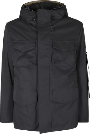 Outhere Giaccone Field Jacket - Heren - Jassen - Zwart - Maat: 2XL Katoen