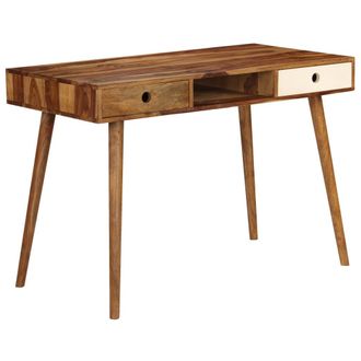 vidaXL Secretario Secreto De Sheesham Solde 110x55x76 Cm