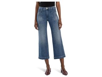 Kut from the Kloth Meg High Rise Frt Pockets Inset Basic Bck Womens Jeans Lovers : 14 R, Cotton/Denim/Polyester