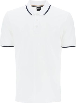 HUGO BOSS Polo Shirt With Contrasting Edges