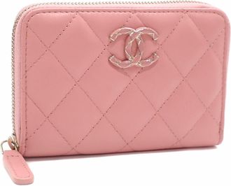 Chanel Leather Coin Purse/Coin Case (Pre-Owned)