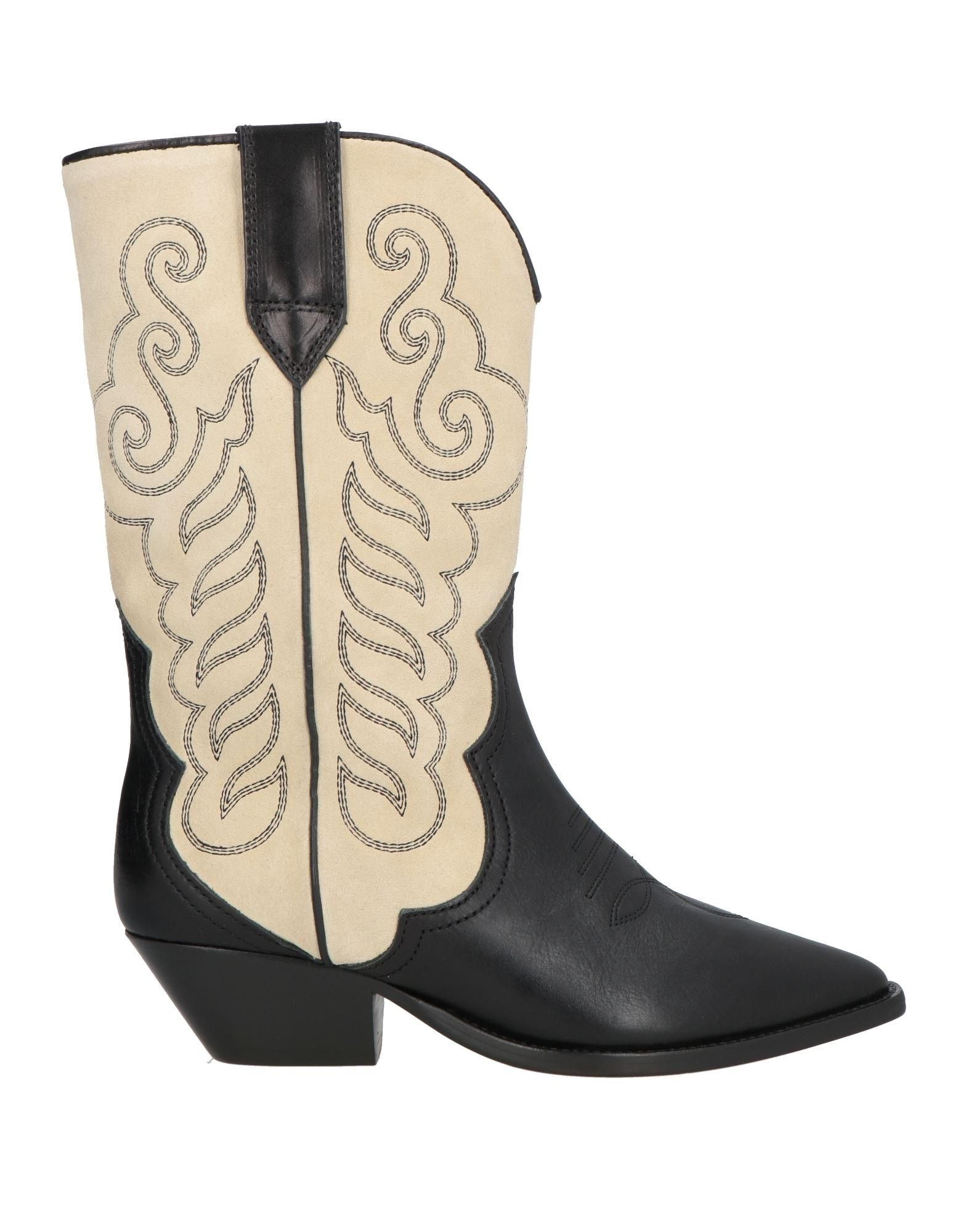 Isabel marant black cowboy boots best sale