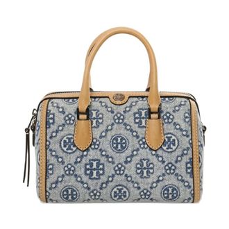 Tory Burch Dames, Tassen, Blauw, Maat: ONE Size Denim