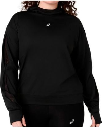 Asics Nagino Run Winter Hoodie Laufshirt f&uuml;r Damen | schwarz