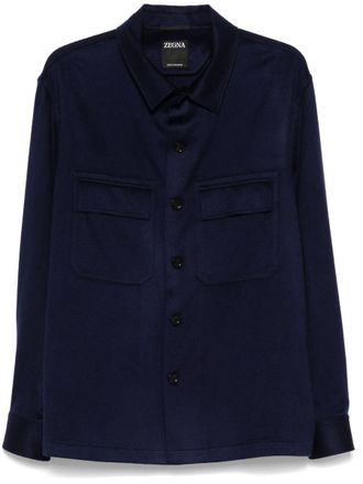 Ermenegildo Zegna Oasi Cashmere Overshirt Clothing