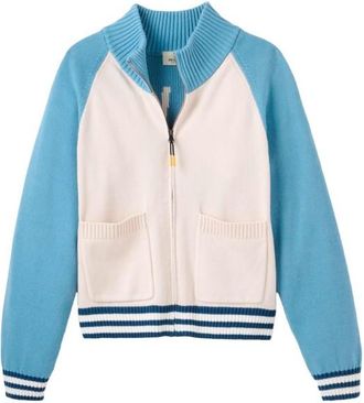 Passenger Penida Full-Zip Knitted Jacket Freizeitjacke f&uuml;r Damen | blau