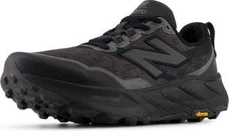 New Balance Mens Fresh Foam X Hierro v9 Trail Running Shoes, Black Cement/Black, 9/M