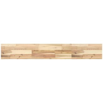 vidaXL Estante Flotante Madera Maciza De Acacia Sin Tratar 160x20x4 Cm Vidaxl