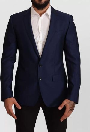 Dolce & Gabbana virgin wool slim-fit blazer