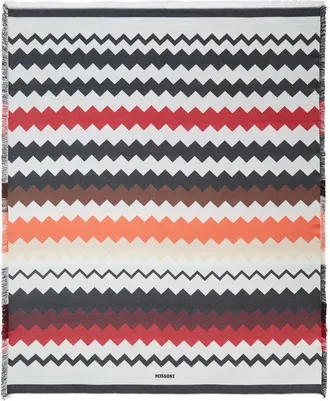 Missoni Home Fouta Bath Towel Zigzag In Cotton