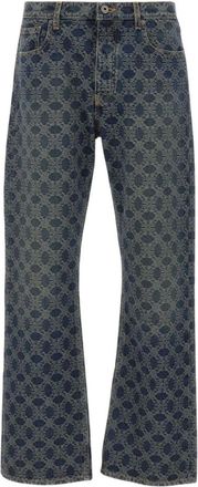 Off-white Arrow Monogram Slim Jeans - Heren - Jeans - Blauw - Maat: W32 Katoen