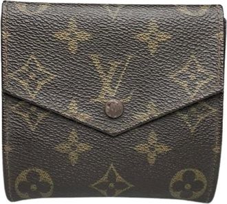 Louis Vuitton Pre-owned Wallets, female, Brown, Size: ONE SIZE Pre-owned Vintage Wallet