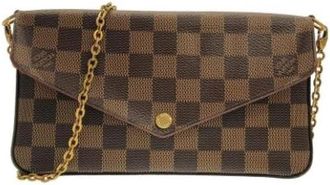Louis Vuitton Pre-owned Pochette F&eacute;licie Schoudertas - unisex - Vintage Schoudertas - Bruin - ONE Size - Vintage
