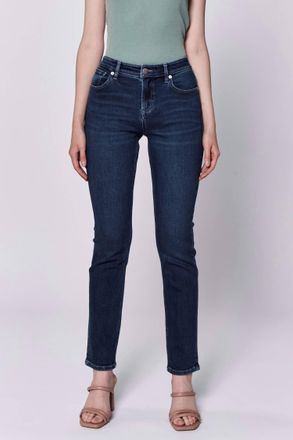 Dear John Denim Blaire Ankle Slim Straight Leg Jeans In Riviera