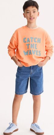 La Redoute Collections Baggy bermuda in denim