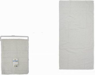 Trade Shop Trade Shop - Asciugamano Da Bagno Telo In Cotone Morbida 70 X 140cm 410gr Colore Bianca 79486