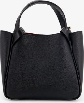 Christian Louboutin Womens Shoulder Bag Bettina Mini Black Leather