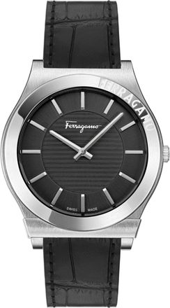 Ferragamo Gancini Leather Watch