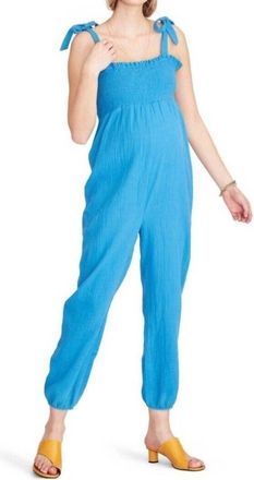 Hatch Womens Jojo Jumper In Ocean-Blue