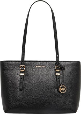 Michael Kors Borsa Tote Quinn Media con Zip Superiore - - Bags - Donna - Nero - ONE SIZE