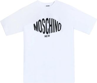 Moschino Logo Sport T-Shirt - Heren - T-shirts - Wit - L - Katoen - Tops