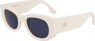 Victoria Beckham Womens VB654S-5022103 VB654S 50 5022103 Sunglasses - White - One Size