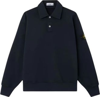 Stone Island Polo Shirt - Heren - Polos - Blauw - L - Tops