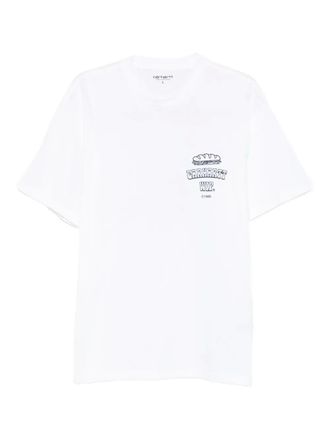 Carhartt Work in Progress S/S Sandwich cotton T-shirt - men - Organic Cotton - S - White