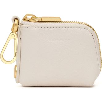Hammitt Syd Pouch in Calla Lily White/Brushed Gold at Nordstrom