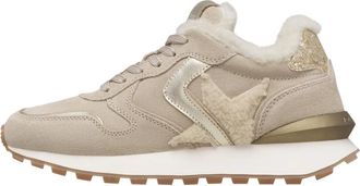 Voile Blanche Paris Race Star Fur - Dames - Winterlaarzen - Beige - 38 EU - Wol - Schoenen