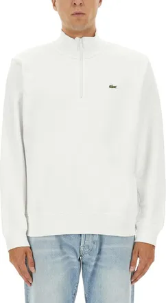 Lacoste Three-Quarter Zipper Sweatshirt-Uomo