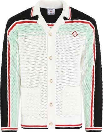 Casablanca Hombre, Jerseys, Blanco, Talla: L