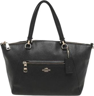 Coach Pre-owned Handbags, female, Black, Size: ONE SIZE Pre-owned Prairie Satchel