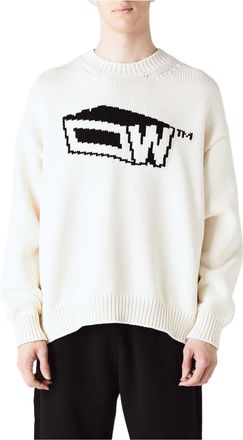 Off-white Graffiti Zine Crewneck Off White OMHE153S23KNI0020310