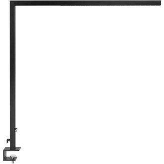 Beliani LED Clamp-On Desk Lamp VOLANS with Dimmer Metal Black