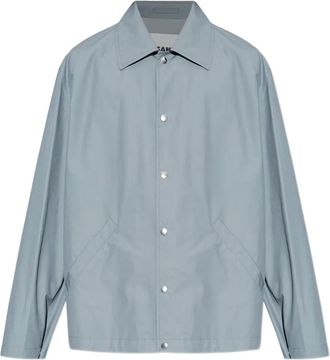 Jil Sander Giacca leggera in cotone - Blu