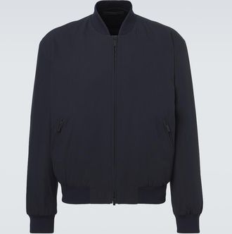 Giorgio Armani Cotton-blend bomber jacket