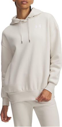 Under Armour Icon Fleece Hoodie in Summit White //White at Nordstrom, Size Xx-Large