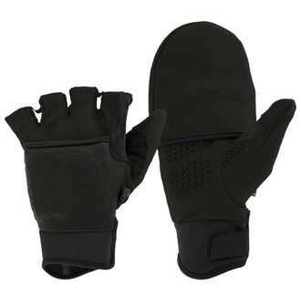 Stoic VittangiSt. Softshell Half Finger Handschuhe - Unisex | schwarz