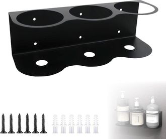 OEM Soporte Para Aerosoles, Soporte De Pared De Acero Para Botellas Pulverizadoras, Soporte De Pared Para Botellas Pulverizadoras, Estante De Almacenamien