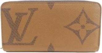 Louis Vuitton Pre-owned Wallets, female, Brown, Size: ONE SIZE Pre-owned Canvas wallets
