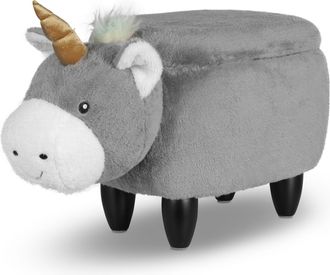 Jelmoli-Shop Hocker »zoosy Einhorn Enea Grau«