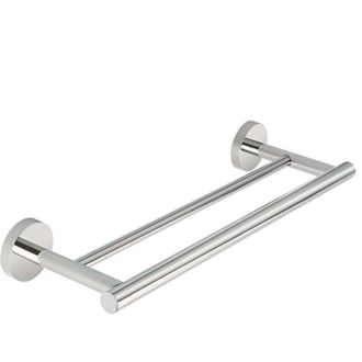 OEM Toallero Doble De Ba&ntilde;o, Soporte De Pared Para Toallas, Acero Inoxidable Sus304 Cromado Pulido - Crezuo