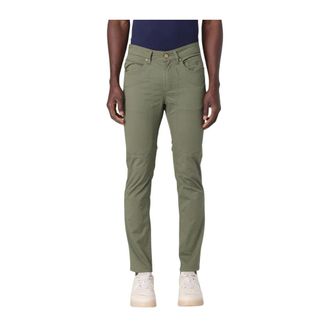 Jeckerson Slim-fit Trousers, male, Green, W36, Slim Fit Chinos