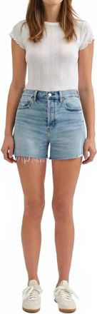Daze Bottom Line Jean Shorts In Dancefloor