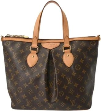 Louis Vuitton Pre-owned Handbags, female, Brown, Size: ONE SIZE Pre-owned Canvas Handbag