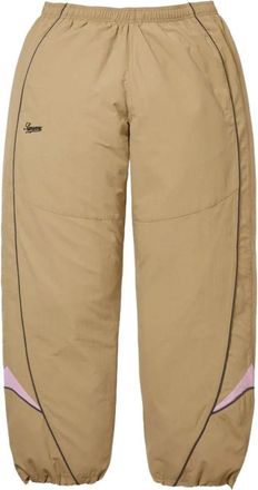 SUPREME FW25 Contrast Piping Track Pant Tan SUP-FW25-192-TAN